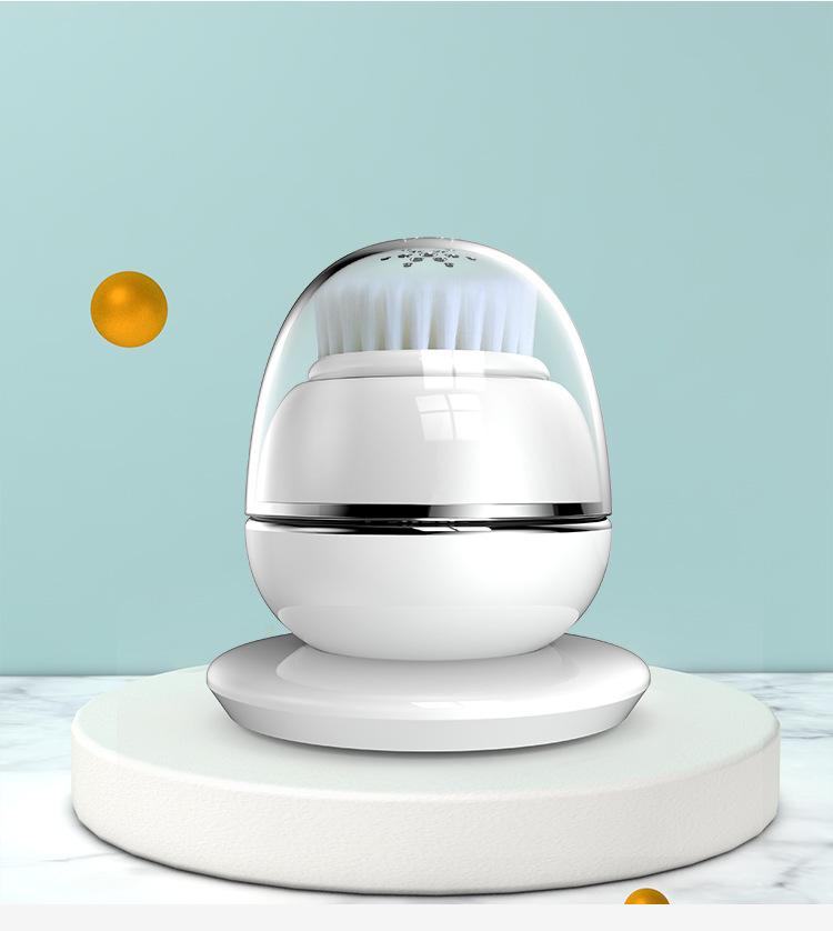 硅胶毛刷一体洁面仪~【恒盛注册科技】