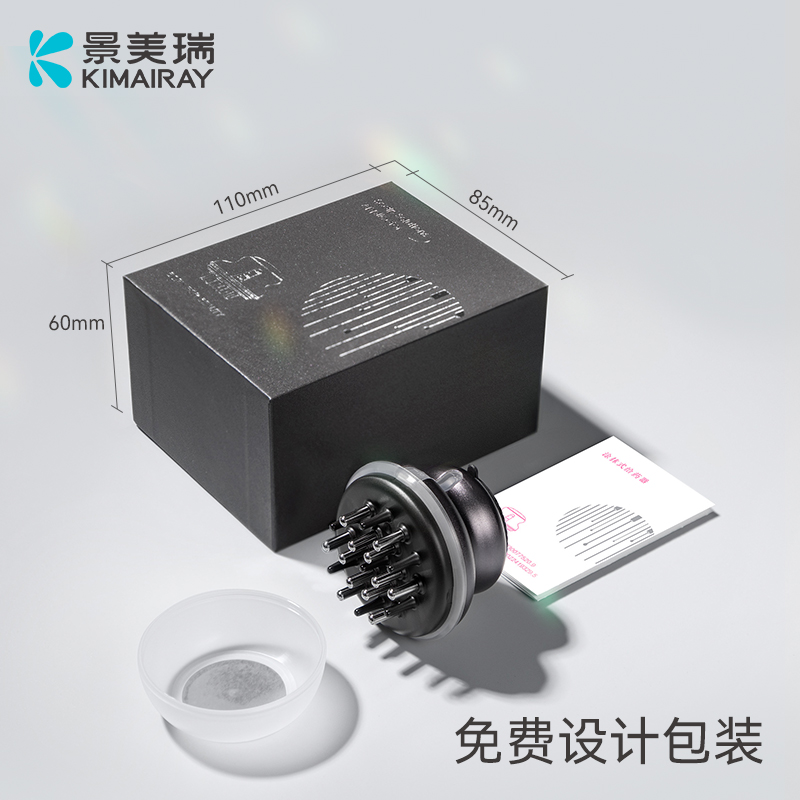 涂抹式给药器 头皮按摩防脱导入上药梳
